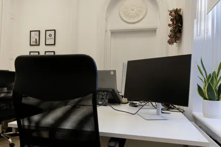 Victorian-era office interior at Index House