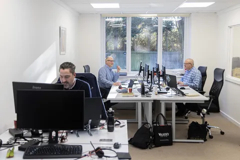 Working environment at Index House, Ascot